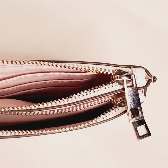 A New Day Double Zip Wristlet - Pink - Picture 4 of 4